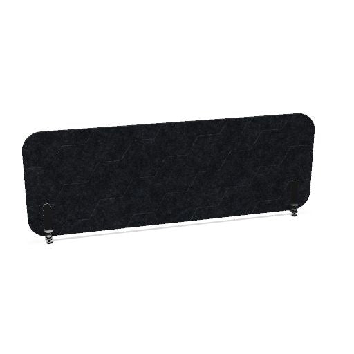 ROUND PET Akustik-Tischtrennwand | 1180-1780 mm, über 20 Farben
