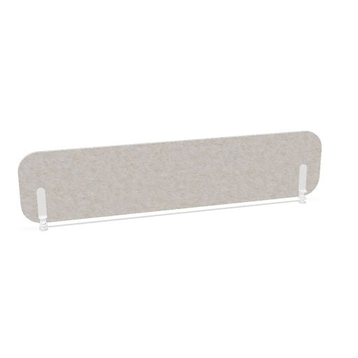 ROUND PET Akustik-Tischtrennwand | 1180-1780 mm, über 20 Farben