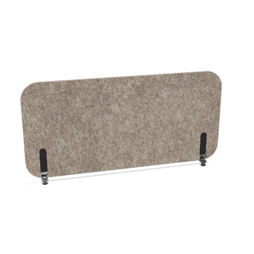 ROUND PET Akustik-Tischtrennwand | 1180-1780 mm, über 20 Farben