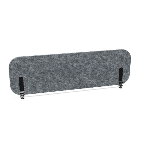 ROUND PET Akustik-Tischtrennwand | 1180-1780 mm, über 20 Farben