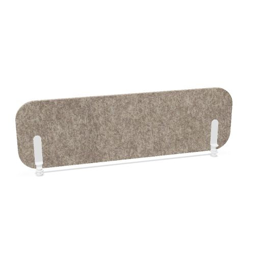 ROUND PET Akustik-Tischtrennwand | 1180-1780 mm, über 20 Farben