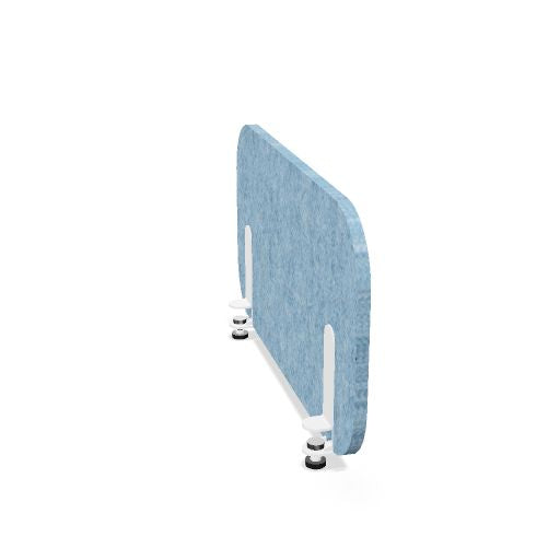 ROUND PET Akustik-Tischtrennwand Seitenblende | 680-780 mm, über 20 Farben