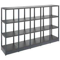 Atella Shelf | 3 Oh, 1960 x 1255 mm, antracite