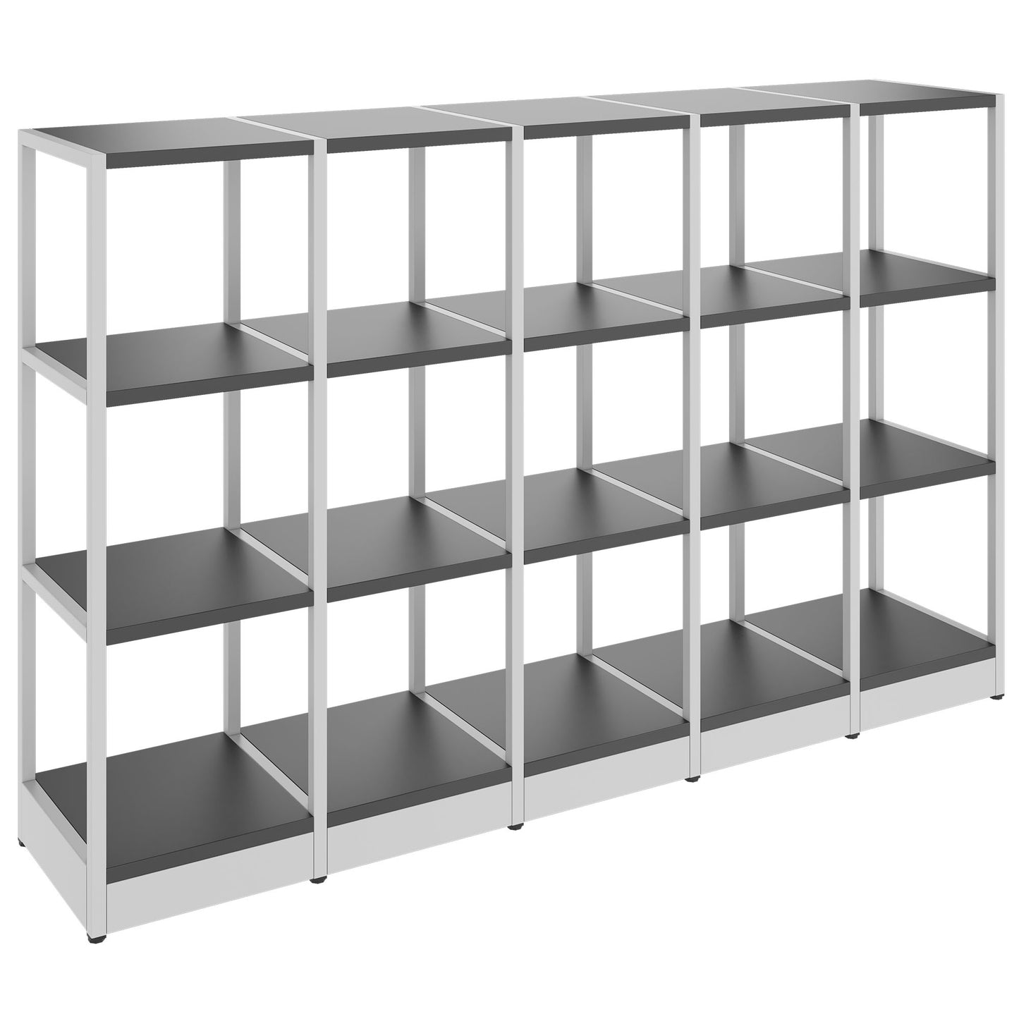 Atella Shelf | 3 Oh, 1960 x 1255 mm, antracite