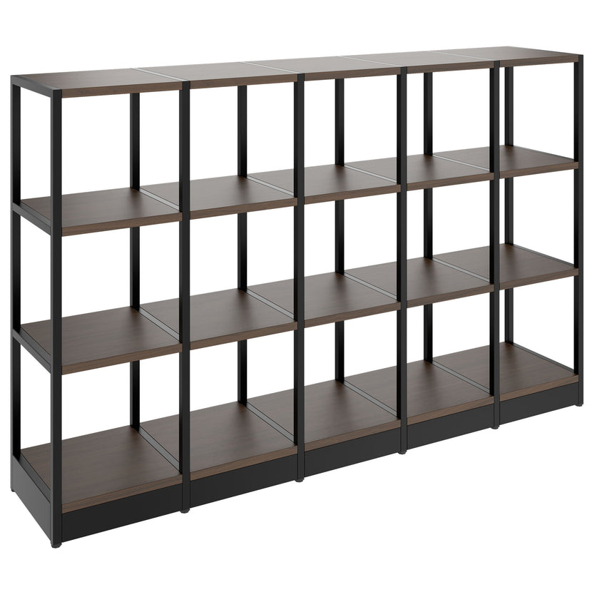 ATELLA shelf cabinet | 3 OH, 1960 x 1255 mm, walnut
