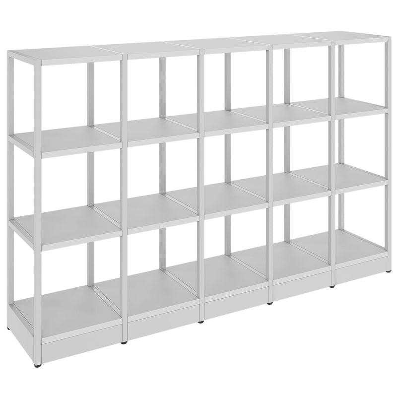 Scaffale ATELLA | 3 ripiani, 1960 x 1255 mm, grigio perla - 1 Main Image