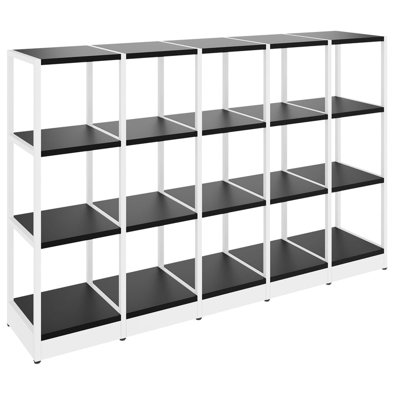 ATELLA Regalschrank | 3 OH, 1960 x 1255 mm, Schwarz - 1 Main Image
