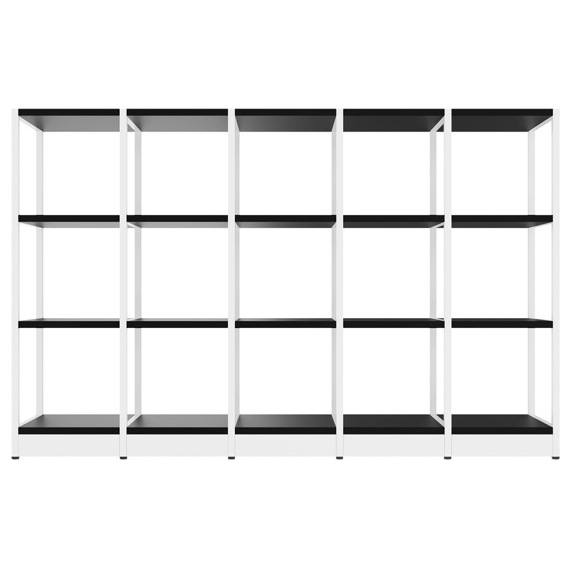 ATELLA Regalschrank | 3 OH, 1960 x 1255 mm, Schwarz - 2 Main Image