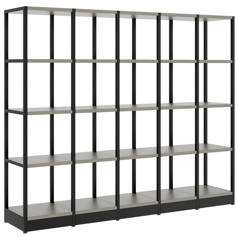 ATELLA Regalschrank | 4 OH, 1960 x 1635 mm, Cubanitgrau