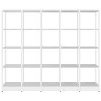 ATELLA shelf cabinet | 4 OH, 1960 x 1635 mm, pearl gray