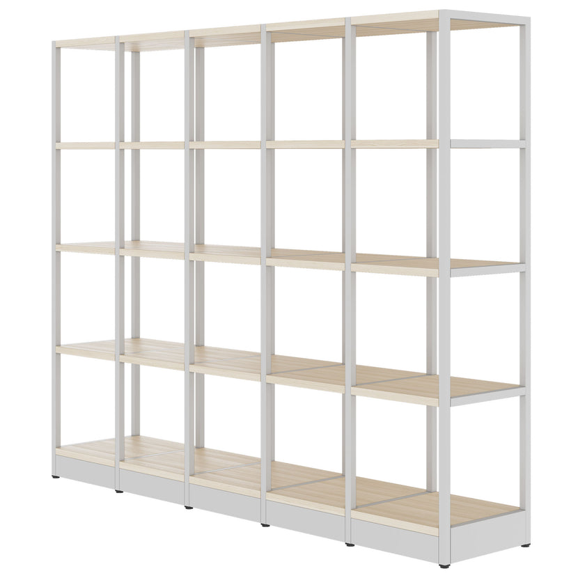 ATELLA shelf cabinet | 4 OH, 1960 x 1635 mm, sand ash