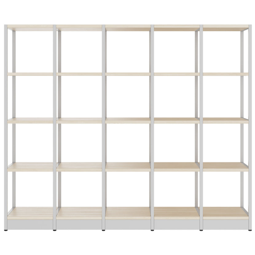 ATELLA shelf cabinet | 4 OH, 1960 x 1635 mm, sand ash