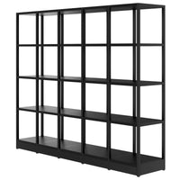 Atella Shelf | 4 Oh, 1960 x 1635 mm, nero