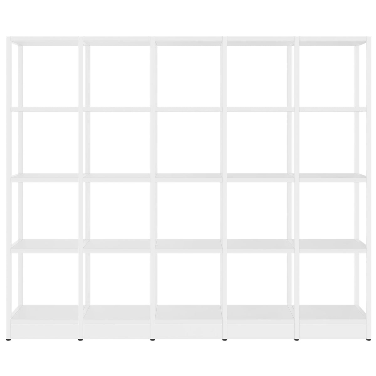 ATELLA Armoire de rangement | 4 hauteurs de dossier, 1960 x 1635 mm, blanc  - 2 Lightbox Main Image