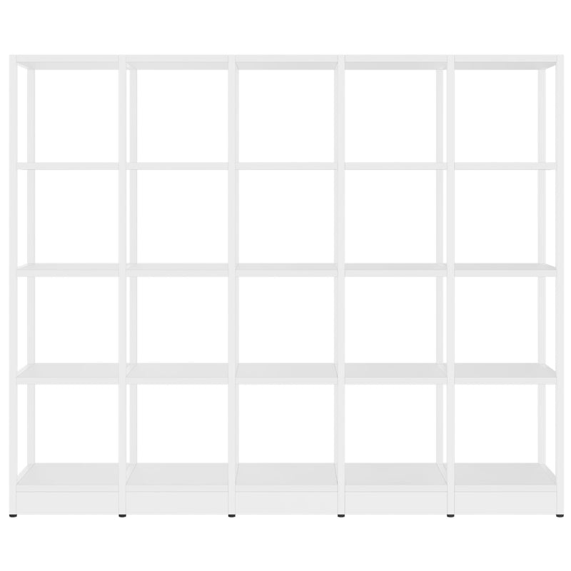 ATELLA Armoire de rangement | 4 hauteurs de dossier, 1960 x 1635 mm, blanc  - 2 Main Image