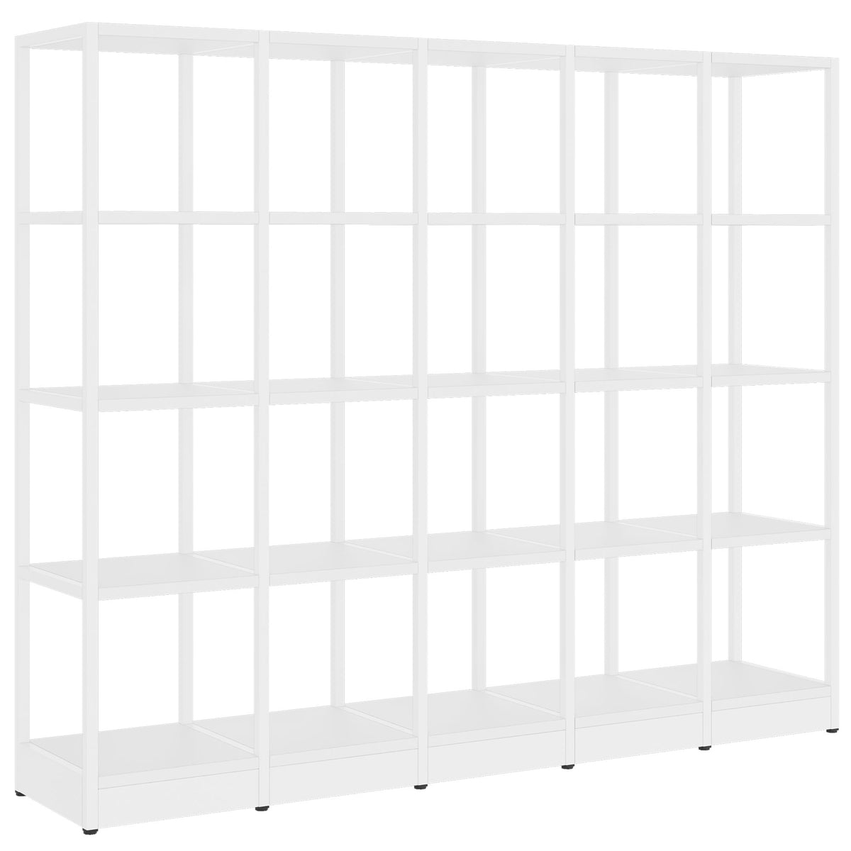 ATELLA Armoire de rangement | 4 hauteurs de dossier, 1960 x 1635 mm, blanc  - 1 Lightbox Main Image