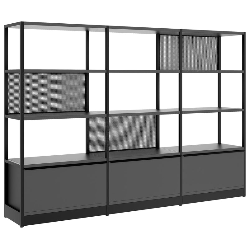 ATELLA Armadio scaffalato | 4 OH, 2350 x 1635 mm, Antracite  - 1 Main Image