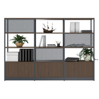 Atella Shelf | 4 OH, 2350 x 1635 mm, noce