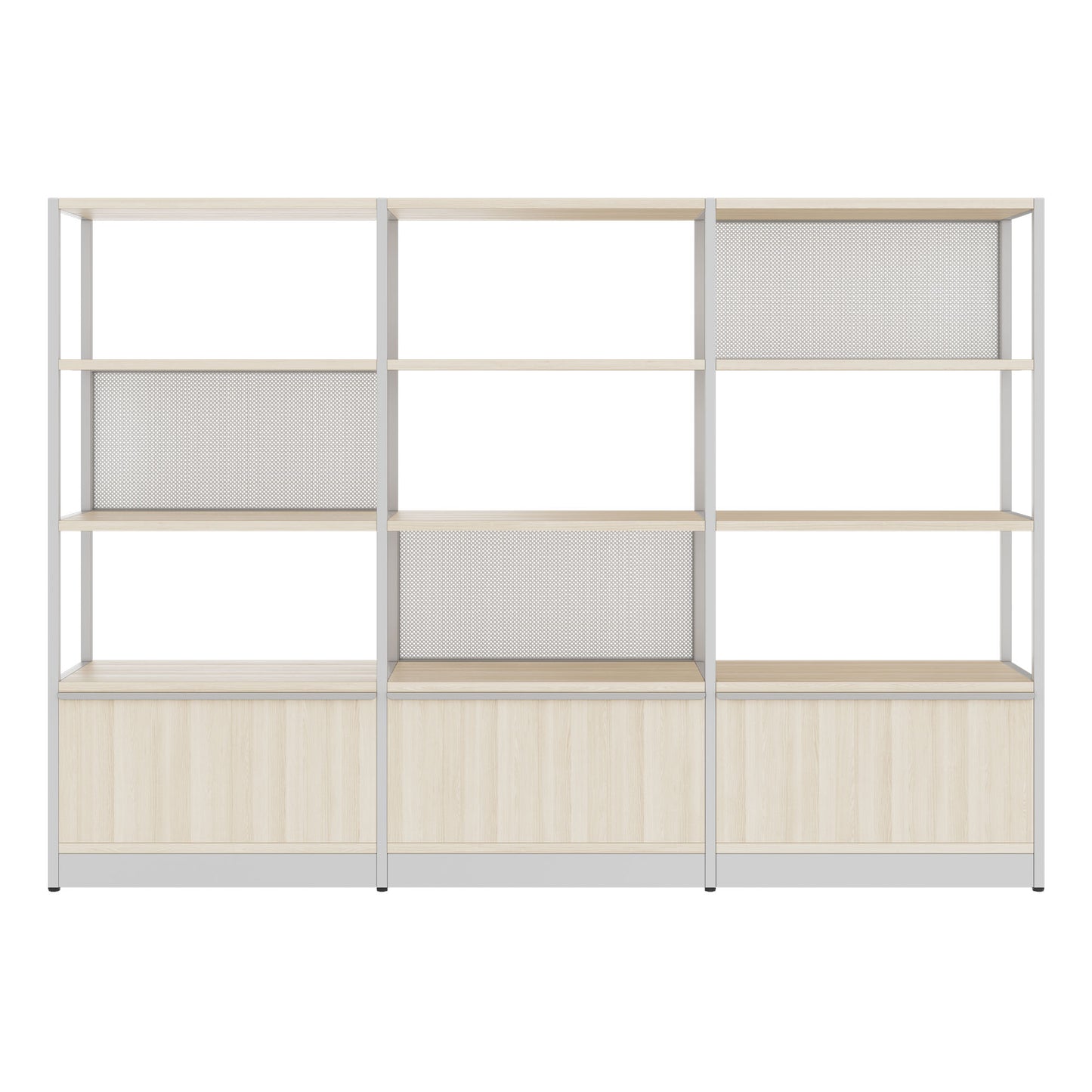 Atella Shelf | 4 OH, 2350 x 1635 mm, cenere di sabbia