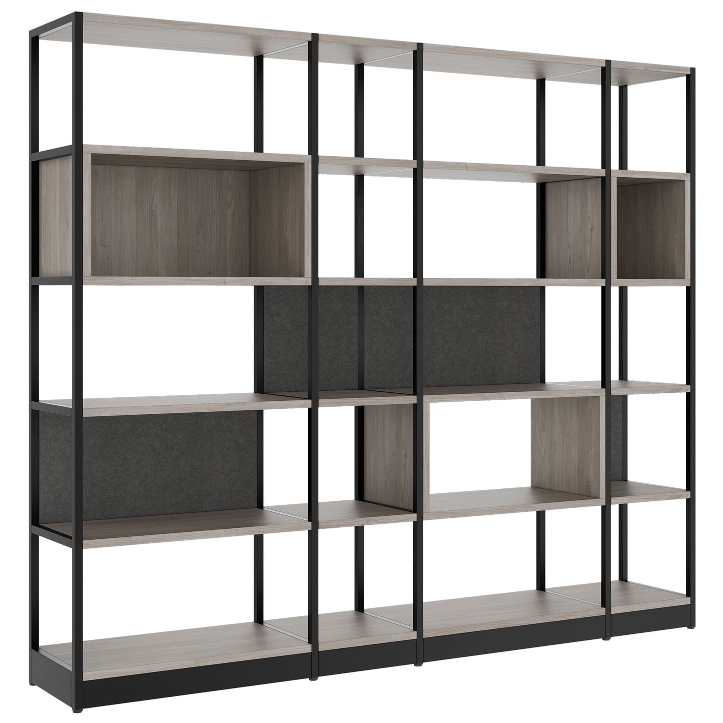 Atella Shelf | 5 Oh, 2350 x 2015 mm, North Oak Grey