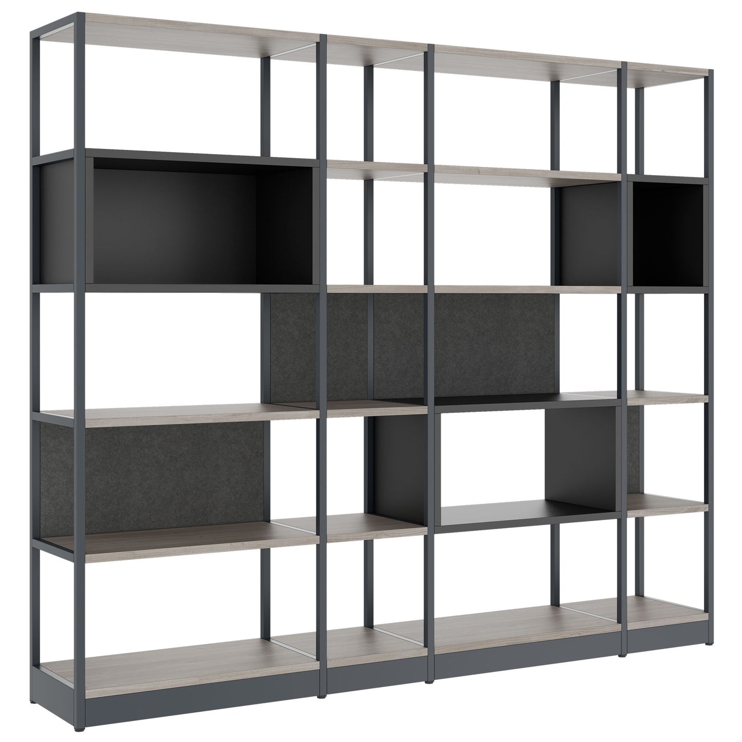 Atella Shelf | 5 Oh, 2350 x 2015 mm, North Oak Grey