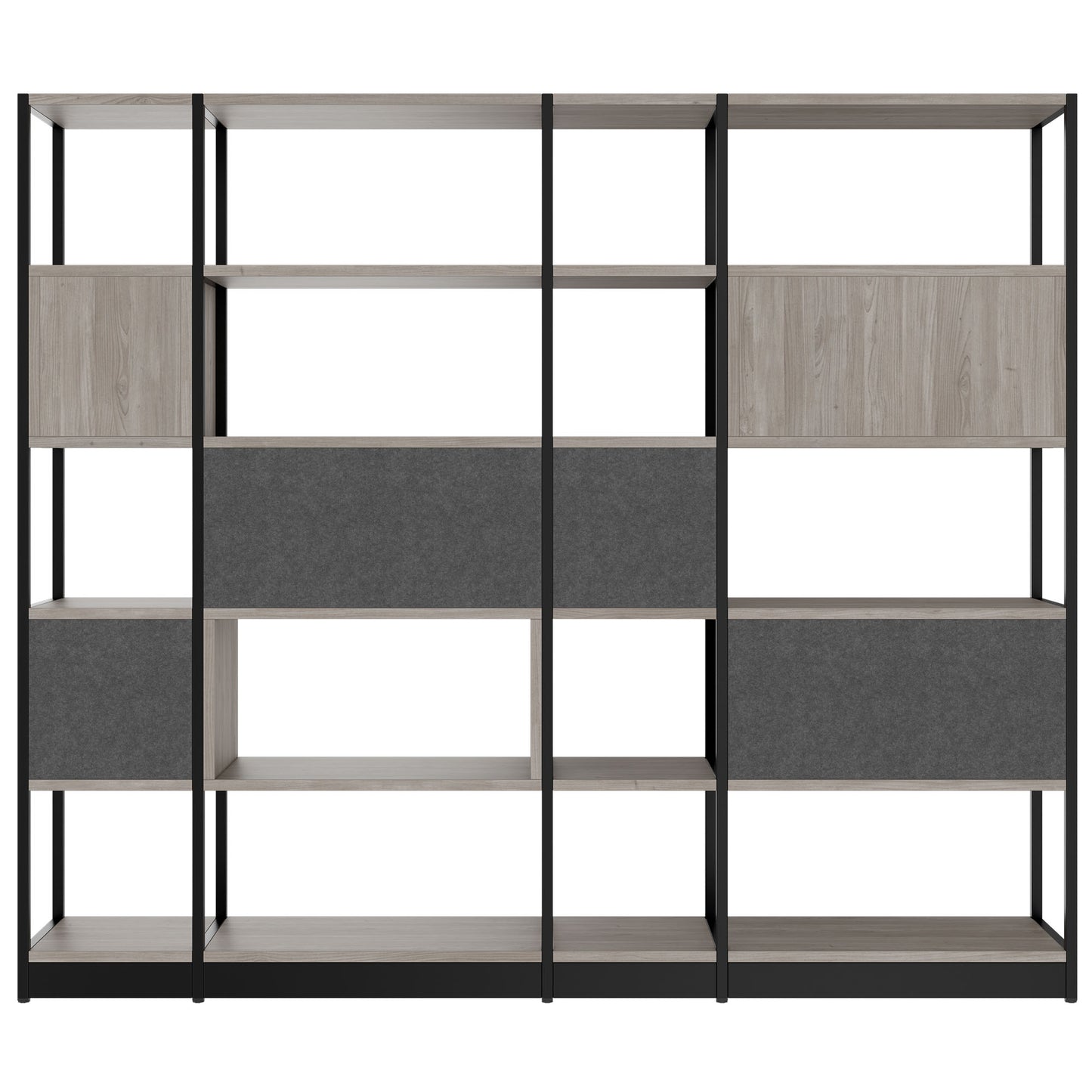 Atella Shelf | 5 Oh, 2350 x 2015 mm, North Oak Grey