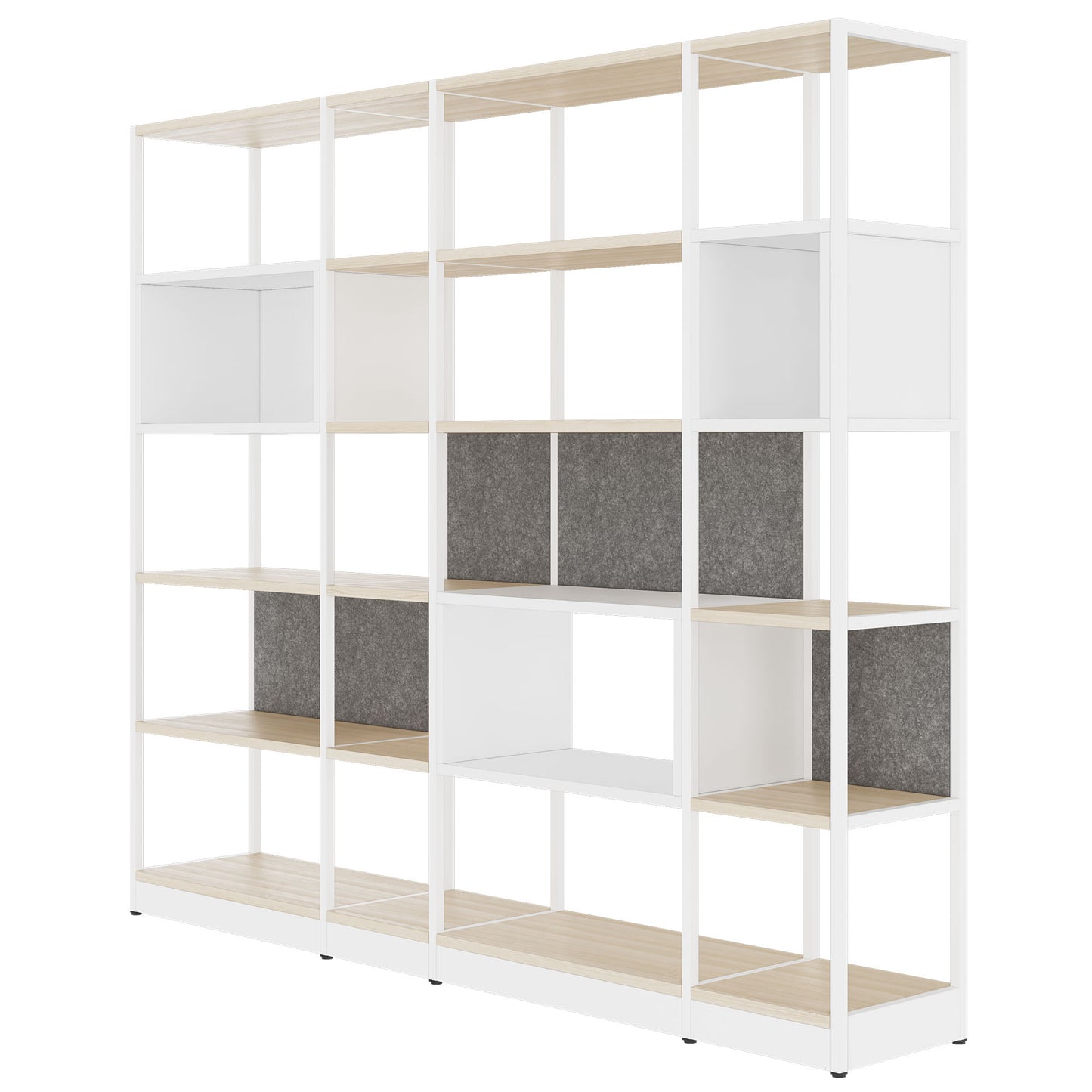 Atella Shelf | 5 Oh, 2350 x 2015 mm, cenere di sabbia