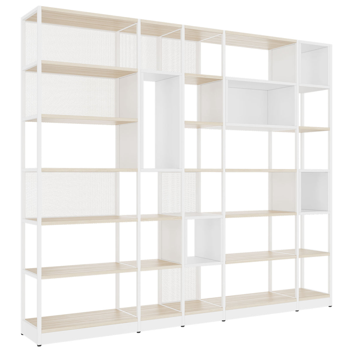 ATELLA shelf cabinet | 6 OH, 2736 x 2395 mm, sand ash - 1 Lightbox Main Image