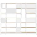 ATELLA shelf cabinet | 6 OH, 2736 x 2395 mm, sand ash - 4 Thumbnail Image