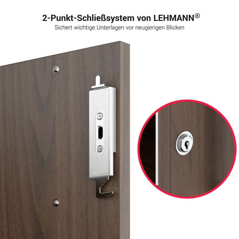 CHOICE Regalschrank | 4 OH, 800 x 1545 mm, Blumenkasten, Anthrazit - 11 Main Image