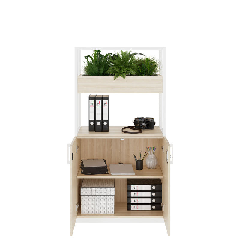 CHOICE Regalschrank | 4 OH, 800 x 1545 mm, Blumenkasten, Sandesche - 2 Main Image