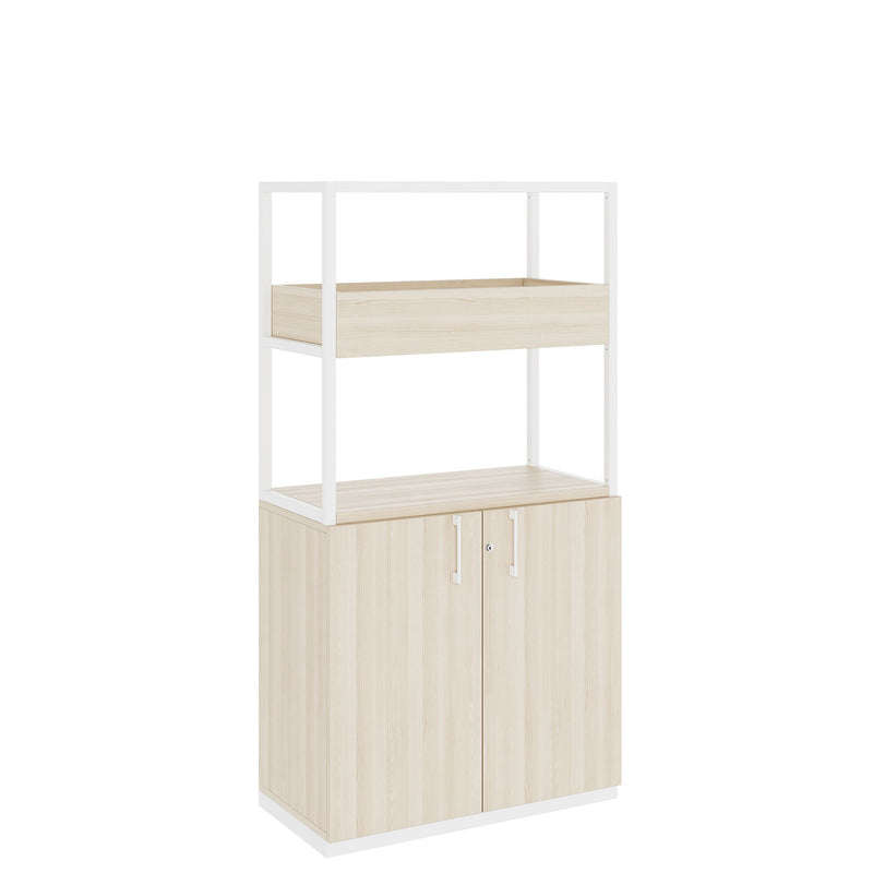 CHOICE Regalschrank | 4 OH, 800 x 1545 mm, Blumenkasten, Sandesche - 1 Main Image