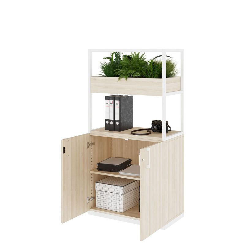 CHOICE Regalschrank | 4 OH, 800 x 1545 mm, Blumenkasten, Sandesche - 3 Main Image