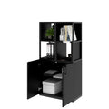 CHOICE Regalschrank | 4 OH, 800 x 1545 mm, Regalkisten, Schwarz - 3 Thumbnail Image