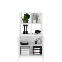 CHOICE Shelf cabinet | 4 Oh, 800 x 1545 mm, shelf boxes, white