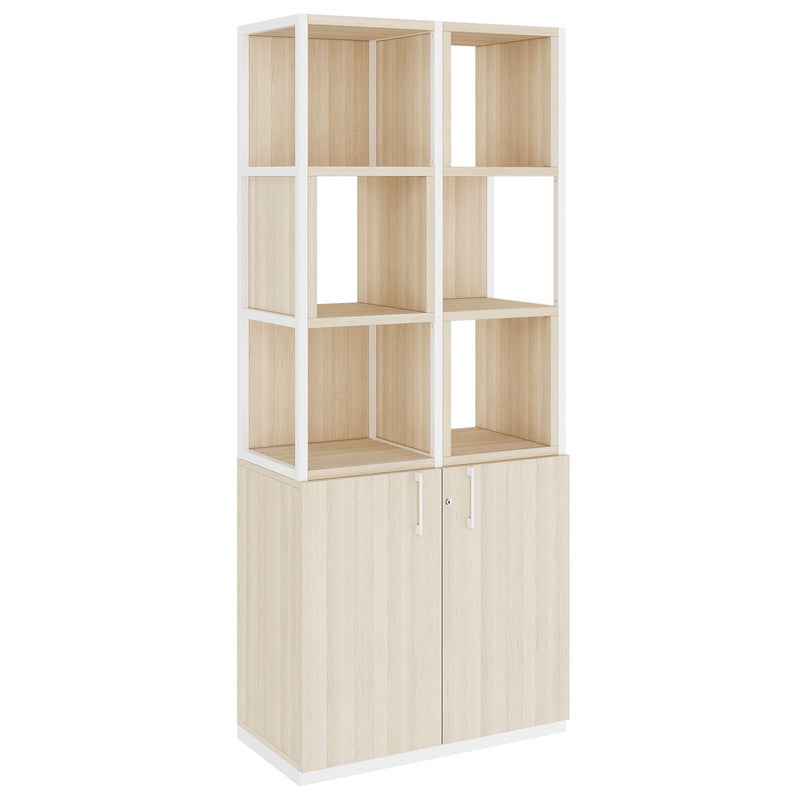 CHOICE Shelving cabinet | 5 OH, 800 x 1925 mm, shelf boxes, Sandesche  - 1 Main Image