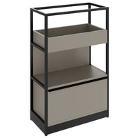 Atella Shelf | 3 OH, 800 x 1255 mm, grigio cubanite