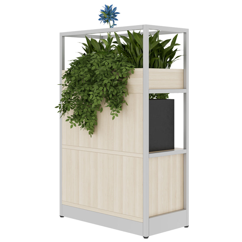 ATELLA shelf cabinet | 3 OH, 800 x 1255 mm, sand ash