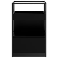 Atella Shelf | 3 OH, 800 x 1255 mm, nero