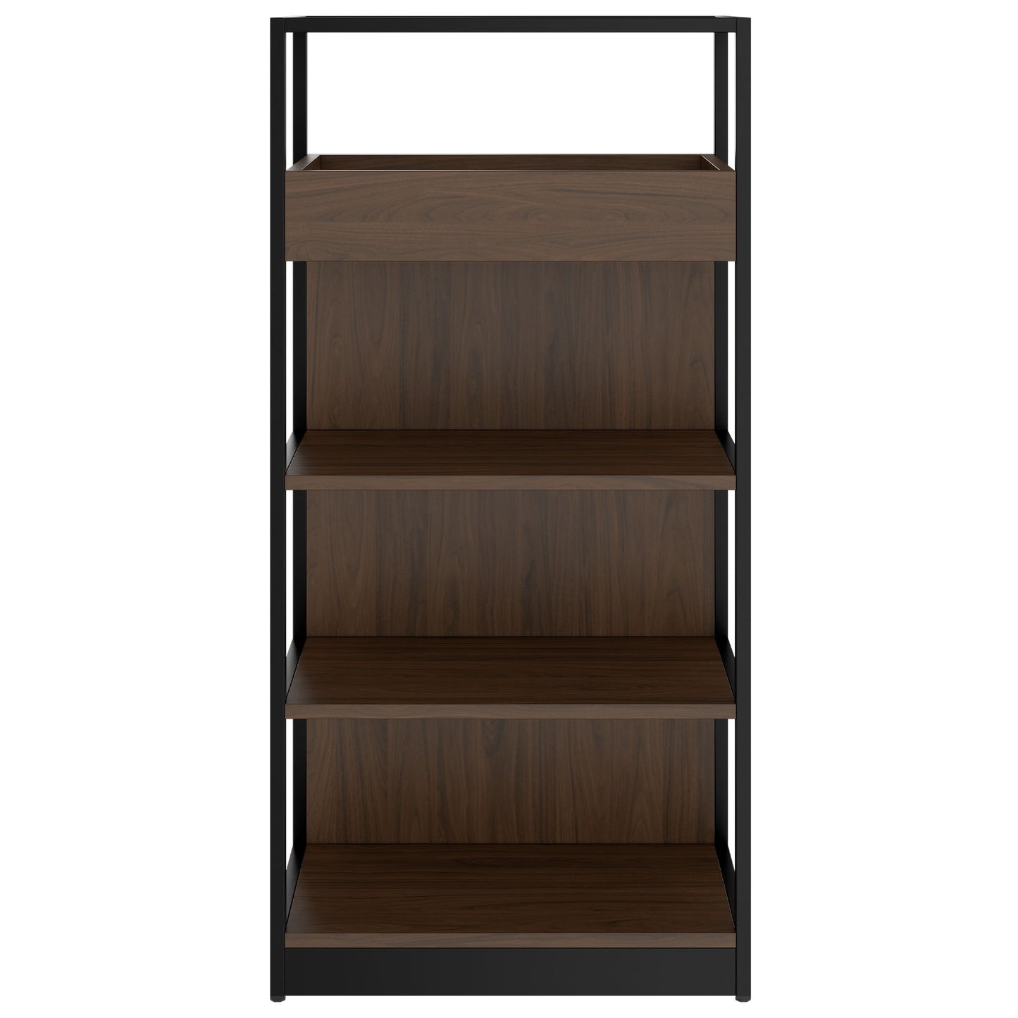 Atella Shelf | 4 OH, 800 x 1610 mm, noce