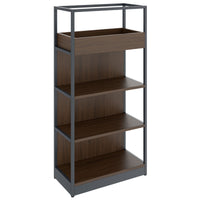 Atella Shelf | 4 OH, 800 x 1610 mm, noce