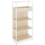 ATELLA shelf cabinet | 4 OH, 800 x 1610 mm, sand ash