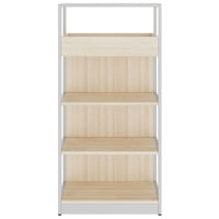 ATELLA shelf cabinet | 4 OH, 800 x 1610 mm, sand ash