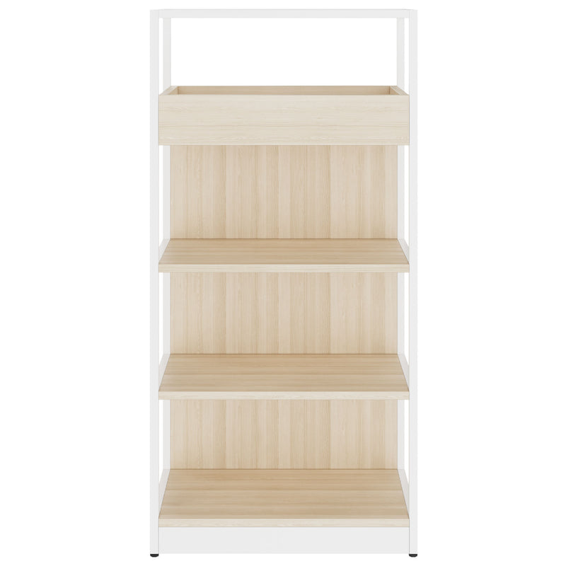 Étagère ATELLA | 4 OH, 800 x 1610 mm, frêne sable - 2 Main Image
