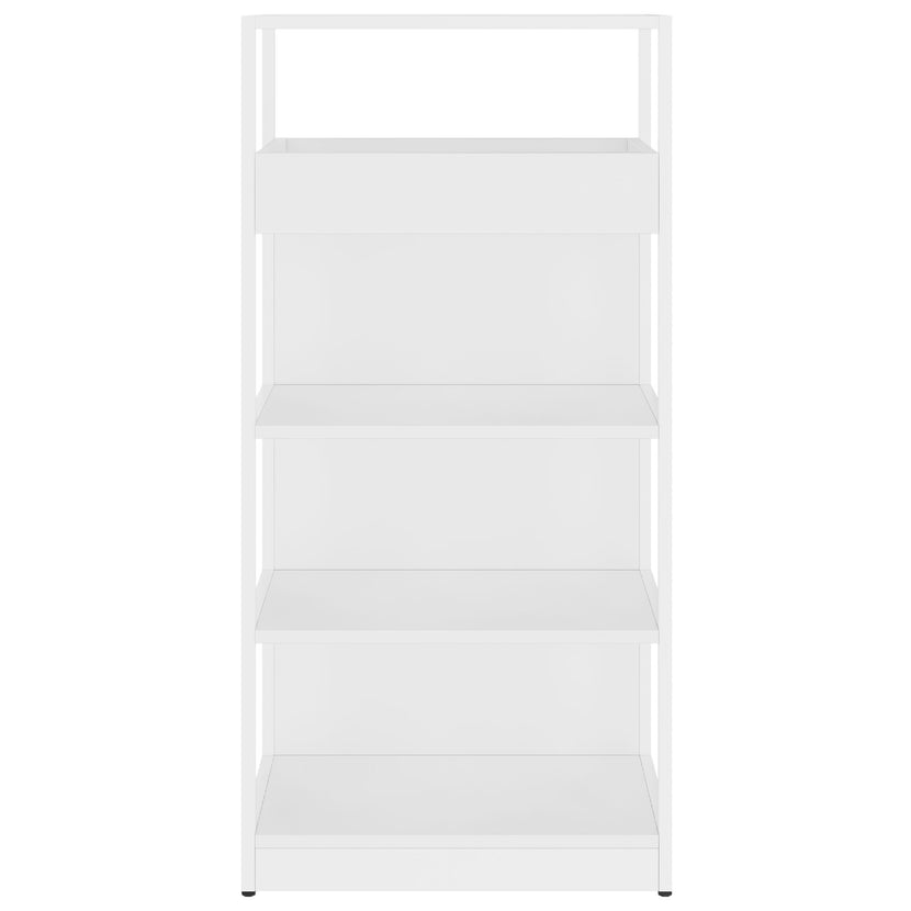 ATELLA Shelf cabinet | 4 Oh, 800 x 1610 mm, white
