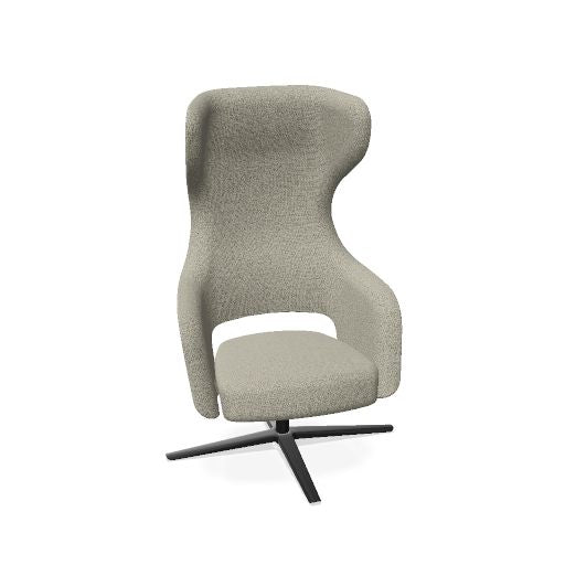 SANDIE Lounge-Sessel | 4-Stern-Fußkreuz, Synchronmechanik