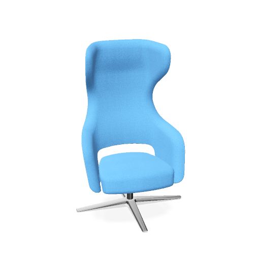 SANDIE Lounge-Sessel | 4-Stern-Fußkreuz, Synchronmechanik