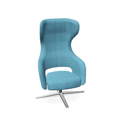 SANDIE Lounge-Sessel | 4-Stern-Fußkreuz, Synchronmechanik