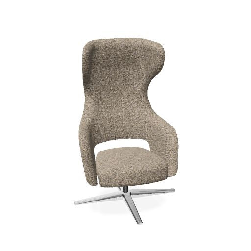 SANDIE Lounge-Sessel | 4-Stern-Fußkreuz, Synchronmechanik