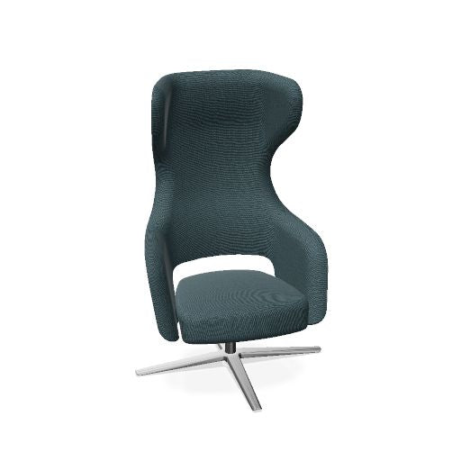 SANDIE Lounge-Sessel | 4-Stern-Fußkreuz, Synchronmechanik